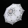 TOPINCN White Lace Parasol Sun Umbrella for Women UPF 50+ UV Protection Wedding Bridal Photography Outdoor Beach Sunshade Accessories view 3