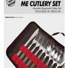 Mountain Equipment Cutlery 16 pcs Set, Camping Chopstick Spoon, Organizer Travel Kit With Case, For Camping Hiking view 2