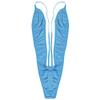easyforever Womens One-Piece Sling Shot Micro Bikini Monokini Halter Backless Thong Leotard Bodysuit Swimwear Blue One Size view 2