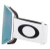 Oakley Fall Line XL Matte White Prizm Sapphire Iridium, Large view 2