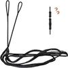 Deerseeker Archery Bow String Replacement with Finger Protector & 2 Nock Points Dacron Bowstring 12, 14, 16 Strands Bow Accessories for Recurve Bow Traditional Longbow 12-AMO 66" view 1