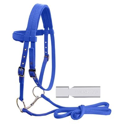 Head Collars and Lead Rope Horse,Horse Lead Rope 2.8m,Blue-S