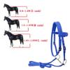 Head Collars and Lead Rope Horse,Horse Lead Rope 2.8m,Blue-S view 2
