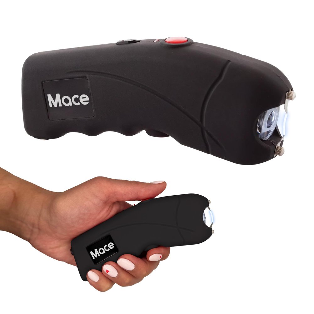 Ergo Stun Gun with Bright LED Black