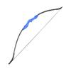 ZSHJGJR 57 Inch Archery Takedown Recurve Bow and Arrow Set 30 35 40lbs Adult Beginner Recurve Bow Kit Double Arrow Rest Left Right Hand Hunting Longbow for Shooting Target Practice (Blue, 35lbs) view 3