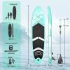 FBSPORT 11' Premium Stand Up Paddle Board, Yoga Board with Durable SUP Accessories & Carry Bag | Wide Stance, Surf Control, Non-Slip Deck, Leash, Paddle and Pump for Youth & Adult view 2