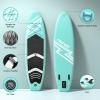 FBSPORT 11' Premium Stand Up Paddle Board, Yoga Board with Durable SUP Accessories & Carry Bag | Wide Stance, Surf Control, Non-Slip Deck, Leash, Paddle and Pump for Youth & Adult view 3