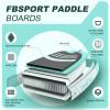 FBSPORT 11' Premium Stand Up Paddle Board, Yoga Board with Durable SUP Accessories & Carry Bag | Wide Stance, Surf Control, Non-Slip Deck, Leash, Paddle and Pump for Youth & Adult view 4