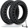 Cooryda Solid Tire for Xiaomi m365 Electric Scooter Mijia Mi m365 pro/gotrax gxl V2/gotrax XR, 8.5 inches Electric Scooter Wheels 8 1/2'' Front or Rear Replacement Honeycomb Solid Tires(2 Piece) view 1