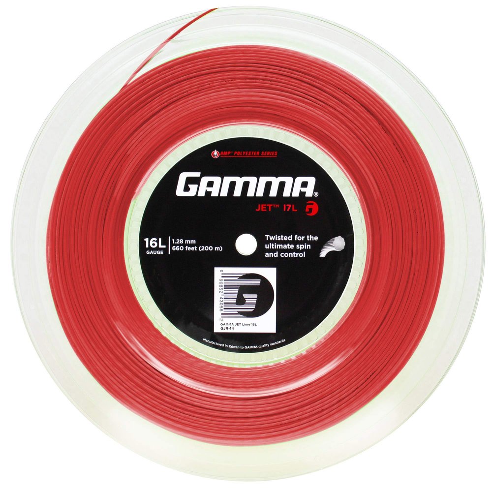 Gamma Jet 17 Tennis String Reel Red