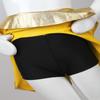 Agoky Kids Girl's Metallic Skater Skort Ballet Dance Athletic Skirt Dancewear Costumes Gold 6 view 4
