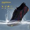 WateLves Water Shoes Mens Womens Beach Swim Shoes Quick-Dry Aqua Socks Pool Shoes for Surf Yoga Water Aerobics (C/Dark Blue/Red, 45) view 2