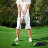 Automatic Putting Cup, Putting Training Ball Hole with Auto Return Machine Hole Auto Returning Practice for Indoor Outdoor Garden Lawn Practice view 2