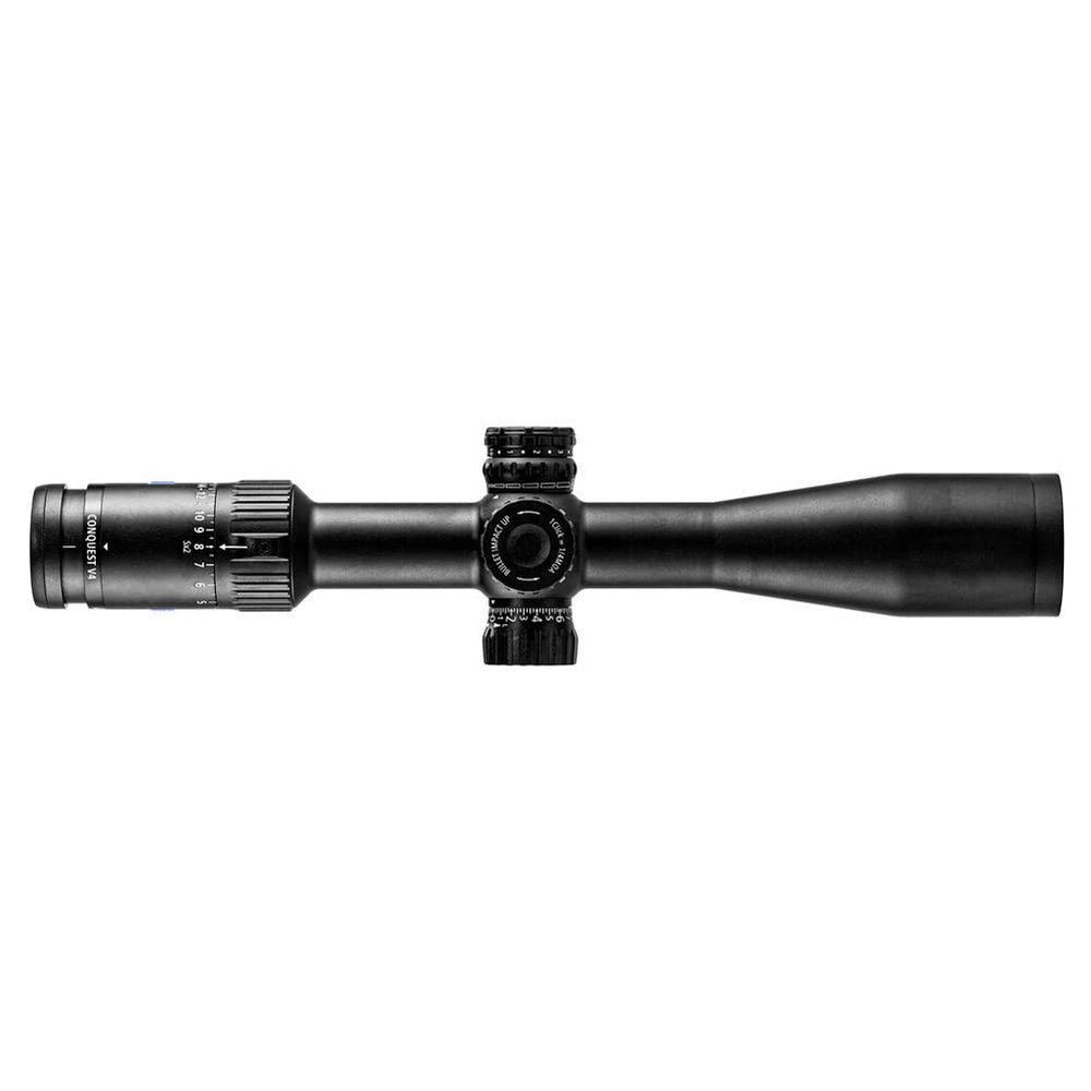 ZEISS Conquest V4 4-16x44 Riflescope with ZBi Illuminated Reticle (#68) - External Elevation Turret - Ballistic Stop - Adjustable Parallax - .25 MOA