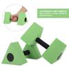 2 Pcs Water Aerobics Equipment,Pool Exercise Water Barbells Swimming Fitness Equipment(Green) view 3
