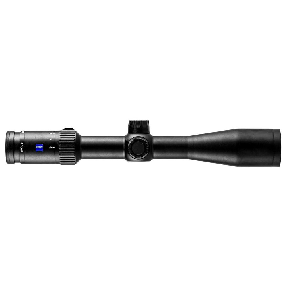ZEISS Conquest V4 4-16x44 Riflescope with 68 Zbi Illuminated Reticle with Side Parallax Adjustment and Capped Elevation Turret - .25 MOA, Black