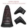 Barudan Golf Black Putter Headcover Covers Cover for Blade Style Putters, Magnetic USA Flag Blade Putter Headcovers with Magnet for Men view 2