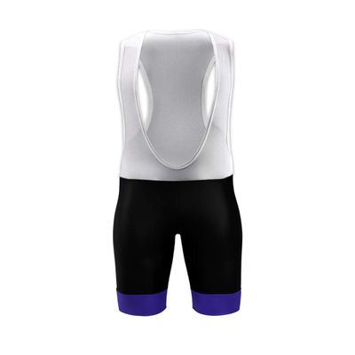 Mens Cycling Bib Shorts/Pants 3D Padded Compression Mesh Bike Bicycle Tights Outdoor Sports (Black Purple, Medium)