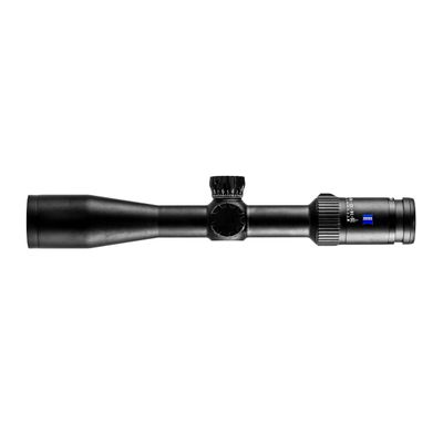 ZEISS Conquest V4 4-16x44 Riflescope with 64 ZMOA-T30 Illuminated Reticle with External Locking Windage and External Elevation Turret with Ballistic Stop - .25 MOA, Black