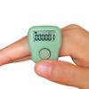 Arvakr Rechargeable Silent Finger Counter 6 Channels Digital Tasbih Tally Clicker with LED for Prayer Knitting Sports Gift Green view 1