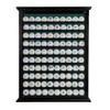 Golf Ball Display Case | Holds 100 Golf Balls | Handcrafted Solid Wood | Four Color Options view 1