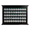 Golf Ball Display Case | Holds 50 Golf Balls | Handcrafted Solid Wood | Four Color Options view 1