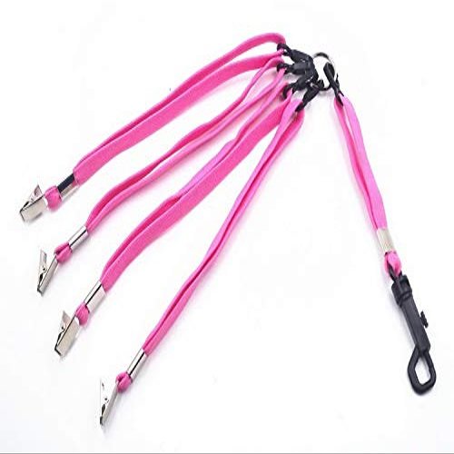 A99Golf Leash Strap 4 III with Bag Strap Great Gift for her! Stop Losing Golf Head Covers - (Pink)