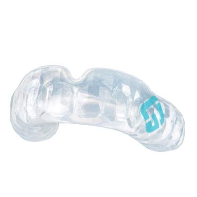 GuardLab APEX Mouthguard w/Case | Football, Basketball, Boxing, Wrestling, Soccer, Karate, Hockey, MMA | Adult & Youth | Pre-Indented for a Precise Fit (APEX/Standard Clear, Medium)