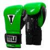 TITLE Boxing Gel Glory Super Bag Gloves 2.0, Lime/Black, 14 oz view 3