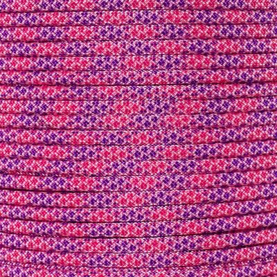 Paracord Planet Multicolor Pattern and Solid 550lb Paracord  Type III 7 Strand Parachute Cord