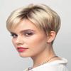 Bundle - 3 items: Carter Wig by Rene Paris, Christy's Wigs Q & A Booklet & Wide Tooth Comb - Color: Shadowed Custard view 4