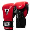 TITLE Boxing Gel Glory Super Bag Gloves 2.0, Red/Black, 14 oz view 3