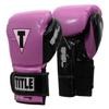 TITLE Boxing Gel Glory Super Bag Gloves 2.0, Hot Pink/Black, 16 oz view 3