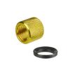 DB TAC INC Aluminum 6061 T6 1/2 x 28 Thread Protector Aluminum 6061 T6 Gold Color 1/2-28 Thread view 1