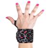 Womens Wrist Wraps for Gym, Exercise, Bodybuilding Workout | G-Loves Quality, Thumb Loops, Weightlifting, Powerlifting, Cross Training Workout 12" Durable Wraps (12", Rock Star Leopard) view 1