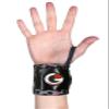 Womens Wrist Wraps for Gym, Exercise, Bodybuilding Workout | G-Loves Quality, Thumb Loops, Weightlifting, Powerlifting, Cross Training Workout 12" Durable Wraps (12", Rock Star Leopard) view 2