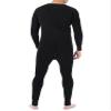 Fruit of The Loom Men's Premium Thermal Union Suit, Black, Medium view 2