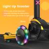 TONBUX Kids Scooter for Age 3-12, Toddler Scooter with 4 Adjustable Heights, Light Up 3-Wheels Scooters, Shock Absorption Design, Lean to Steer, Balance Training Scooters for Kids view 4