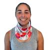 Wine Print Neck Gaiter Scarf | Bandana, Balaclava, Headband, Face Mask Men Women | Made in USA | Washable, Reusable view 3