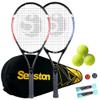 Senston Tennis Rackets for Adults 27 inch Tennis Racquets - 2 Player Tennis Set with 2 Grips, 2 Vibration Dampers view 1