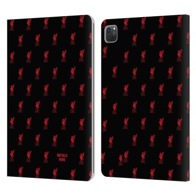 Head Case Designs Officially Licensed Custom Customized Personalized Liverpool Football Club Liver Bird Red Logo 1 Leather Wallet Case Compatible with Apple iPad Pro 11 2020/2021 / 2022