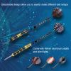 Darts Metal Tip Set, 20 Grams and 24 Grams Steel Tip Darts Set, Professional Metal Tipped Accessories with Sharpener Tool Kit, Aluminum Shafts, Brass Barrels, Carrying Case, Extra Flights view 4