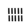 Miamay 10 Pieces 4mm Aluminum Bike Shift Derailleur Cable Ferrules Bicycle Shift Cable Housing Ends (Black) view 1