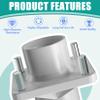 Drive-up EZGO TXT Front Hubs, Golf Cart Front Wheel Hub with Wheel Bearings Assembly Fits EZGO TXT Medalist 2001-2013 Gas and Electric Golf Carts, 70895G01 view 2