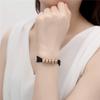 Albeads Custom Bracelet Personalized Black Braid Leather Bracelets with 1-10 Names Engraved in Custom Beads Custom ID Bracelet for Mens Women view 4