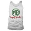 Officially Licensed M.G. Safely Fast Mens Tank Top Vest (White), XL view 1