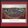Arizona Football, Stripe the Stadium - 44x18-inch Panoramic Deluxe Framed Picture with Mat view 1