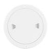 9.84In White Circular Non Slip Inspection Hatch W/Detachable Cover Anti Boat Deck Plate Replacement Tempress Boat Hatch view 1