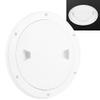 9.84In White Circular Non Slip Inspection Hatch W/Detachable Cover Anti Boat Deck Plate Replacement Tempress Boat Hatch view 3