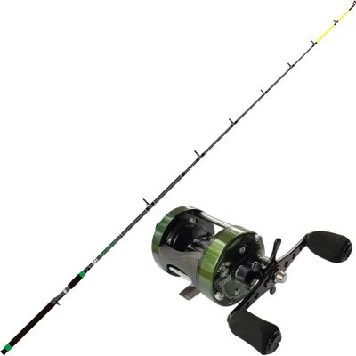 Combo Deal: Chop Stick + Heavyweight Championship Reel, Strong Enough for Trophy Catfish, Sensitive Enough for Channel Catfish